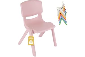 ‎BIECO Bieco Kinderstuhl ab 1 jahr bis 80 kg belastbar stapelbar | drinnen draußen gartenstuhl kinder stuhl kinderzimmer klappstuhl ab 3 jahre ab 2 jahre stuhl kinder hocker plastik kindersessel kleinkind