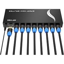 Splitter 4K 30Hz Répartiteur HDMI 1x16 4K - 16 Sorties Simultanées HDCP1.4 Distribution Vidéo 4K 30Hz