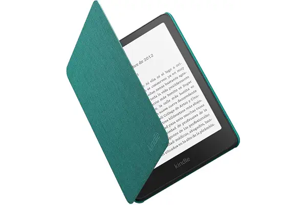Funda Amazon Kindle Paperwhite y Amazon Kindle Colorsoft | Funda protectora ligera, plegable y resistente al agua | Tela