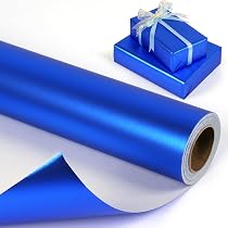 Papier Cadeau Noir Kraft Doré à Froid - Rouleau 43 Cm X 10 M, Luxe Et Recyclé, Pour Toutes Les Fêtes