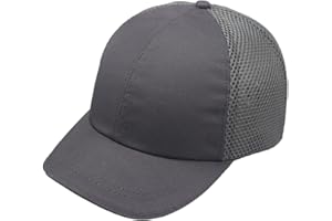 PACIENJO Gorra Antichoque, Gorra De Protección Transpirable Casco De Astillero Ligero Protección Cabeza Taller Equipo De Seguridad Trabajo Anti Caída Con Correa Ajustable Para Hombres Adultos Mujeres