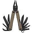 Leatherman Rebar Multi Tool with Nylon Sheath, Coyote/Black