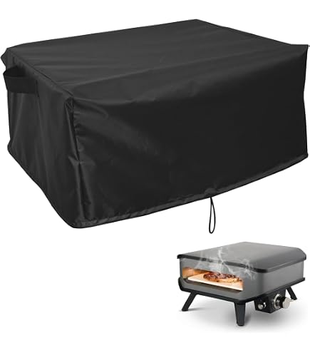 Copertura Protettiva Per Forno Pizza Cozze 17", Compatibile Con E300 E 500, Impermeabile Oxford 600D, 62x62x29 Cm