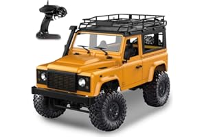 Goolsky MN-D90 Rock Crawler 1/12 4WD 2.4G Telecomando ad Alta velocit¨¤ off Road Truck RC Auto ha Condotto la Luce RTR, boys, unisex