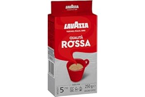 Lavazza Qualità Rossa, Ground Coffee, 12 Packs of 250 g