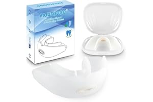 AIOUTGOGO Anti Ronflement Efficace Puissant - Prêt à l'emploi Dispositifs Anti-Ronflement,Confortable et doux Orthese Anti Ronflement - Apnée Du Sommeil, Réduire le ronflement - Unisexe - Blanc