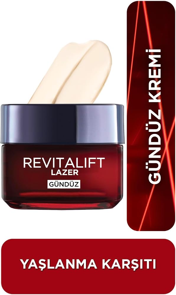 L'Oreal Paris Revitalift Lazer X3 Yoğun Yaşlanma Karşıtı Gündüz Bakım Kremi 50 ml