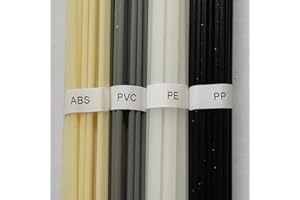 HKBST 20PCS Plastic Welding rods ABS/PP/PVC/PE Welder Sticks for Plastic Welder/hot air Gun 1PC=19.5 Inch