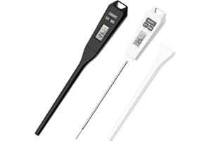 ELECTRIC GIANT Termometro Cucina 2 pack Digitale Termometro da Cucina Termometro per Carne Termometro per Alimenti Termometro Digitale a Lettura istantanea Termometro per Barbecue con sonda per Alimenti Lunga