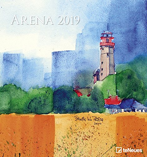 Arena 2019 - Kunstkalender, Wandkalender - 45 x 48 cm