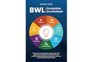 BWL – Kompaktes Grundwissen: Eine leicht verständliche Einführung in die Allgemeine Betriebswirtschaftslehre für Praktiker, Selbstständige, Ingenieure und alle, die kein BWL studiert haben