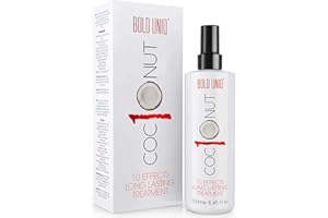 ‎BOLD UNIQ Kokos-Entwirrungsspray - Leave-in-Haarkur für trockenes Haar, Anti-Frizz, UV-Schutz, Antistatisch, Hitzeschutz, Glanz & Volumen - 10 Vorteile in einem Styling-Produkt