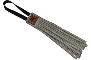 EQ K9 EXTRA QUALITY K9 TRAINING EQ K9 Leather Dog Bite Rag, Ultra Durable Chaser Dog Toy with Strong Handle, Best for Tug of War, K9 Dog Training, Bite Training, Crufts, Agility, Interactive Dog Toys (Puppy)