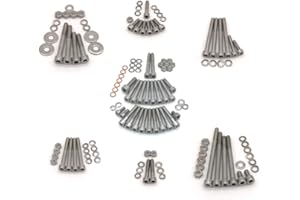 SCHRAUBEN-HUPE Simson S51 Motor und Rahmen Zylinderschrauben mit Innensechskant aus Edelstahl