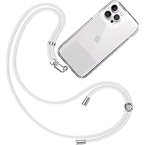 Pochette téléphone bandoulère cur / Etu smartphone velours côtelé