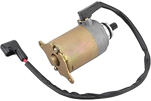 WOOSTAR Electric Starter Motor Replacement for 152QMI 157QMJ Engine GY6 125cc 150cc Taotao Baja Scooter Go Kart ATV 4 Wheeler Quad