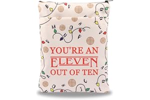 BAUNA ST Movie Merchandise - Funda para libro de 11 números, funda para libro de 11 fanáticos, bolsa con cremallera para libros, regalo (11 BM)