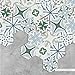 Produktbild HJ Fliesenaufkleber - Hexagon Fliesensticker Fliesenfolie Designfolie | Fliesen Aufkleber Sticker Folie für Küche - Klebefliesen |Portugiesischer Stil DB052 , sets of 10 pieces