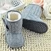 xhorizon TM FLK Baby Girls Kids Bow Knit Woolen Warm Soft Winter Toddler Boots Shoes Gift