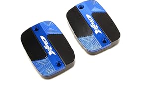 ENUOLIAN Motorrad Zubehör Für B-M-W C400X C400GT 2019 2020 2021 Motorradzubehör Zylinderdeckel des Vorderen Bremsflüssigkeitsbehälters (Farbe : Blau, Size : C400X)