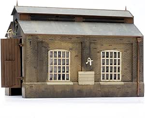 plastic model railway buildings
