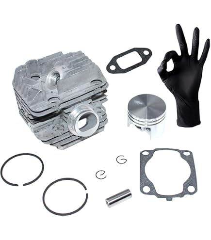 Gubeter Kolben-Kraftstoffleitungssatz Für Stihl Kettensägen 020T MS200 – 40 Mm, Inkl. Filter & Schläuche