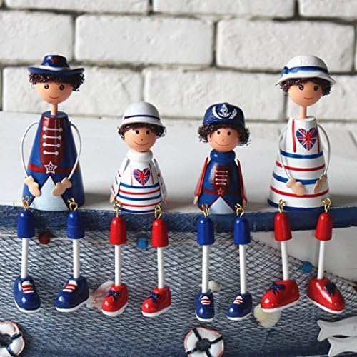 Creative Style TV Cabinet Hanging Doll Home Furnishing Supplies Small Ornaments Crafts of Modern Living Room Decoration ( Color : British style )