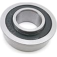 MOCHU F6202-16-2RS 16x35x11 F6206-16 ABEC-1 MOCHU Flange Deep Groove Ball Bearing Applicable Lawn Mower, Wheelbarrows, Carts & Hand Trucks Wheel
