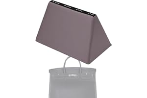 XYJG Wkładka do poduszki do torebki Hermes Birkin 20/25/30/35/40 torebek, luksusowa poduszka, utrzymująca kształt torby (BK35, fioletowy Konjac)