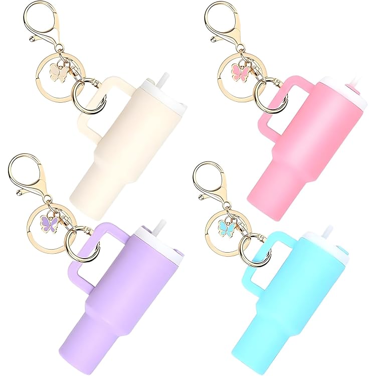 Dreamfocus Mini-Schlüsselanhänger Für Stanley-Becher (1,2 L) – Mit Kette & Abnehmbarem Deckel