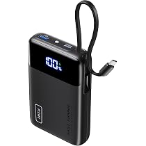 Power Bank 20000mAh 22.5W - Caricatore Portatile Compatto Con Display LED
