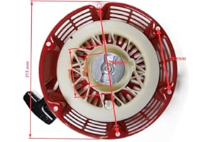 HOLZER Avviatore per motori a benzina da 13 CV, avviatore a corda, avviatore manuale