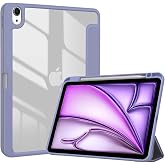 iPad 11 A16 2025 &amp; iPad 10. Nesil 10.9&rdquo; Tablet Kılıfı &ndash; Kalem B&ouml;lmeli, Uyku Modlu, Tri-Folding Stand (Mor)