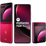 Motorola razr 40 Ultra (Viva Magenta, 8GB RAM, 256GB Storage) | 3.6" External AMOLED Display | 6.9" AMOLED 165Hz Display | 32