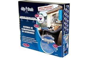 Drip&Fresh C5115A Sistema de nebulización anti-goteo, Color Azul