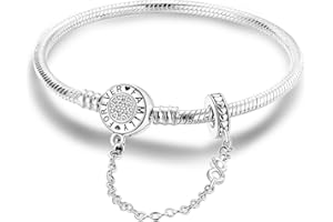 NARMO 925 Sterling Silver Bransoletka dla kobiet Bransoletka Motyl Rodzina Wąż Bransoletka Charm Bransoletka Łańcuch Antypoślizgowy Nadaje się do Pandora Charm Koraliki