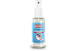 BALLISTOL 26800 Stichfrei Mückenschutz 100ml Spray - Insekten-Spray – 8h Schutz vor Bremsen, Fliegen, Zecken, Moskitos