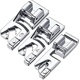 İşkur Makina Aile Dikiş Al&ccedil;ak Tutuculu Kıvırma Ayak Seti 2mm 4mm 6mm