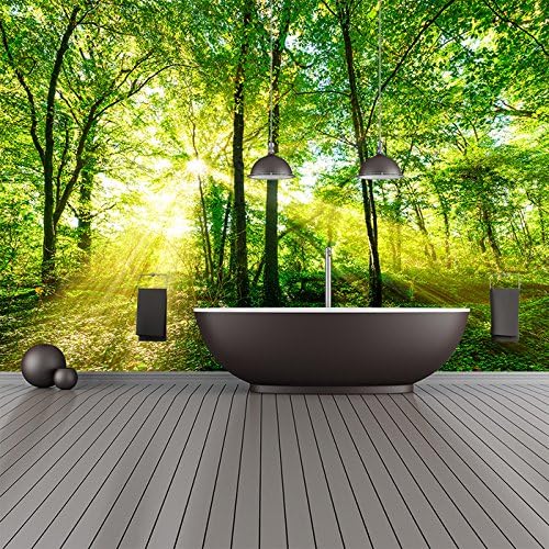 azutura Green Trees Wall Mural Wallpaper available in 8 Sizes Digital