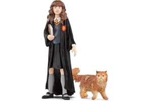 SCHLEICH 42635 Hermine Granger & Krummbein, ab 6 Jahren, Harry Potter - Spielfigur, 3 x 3 x 10 cm