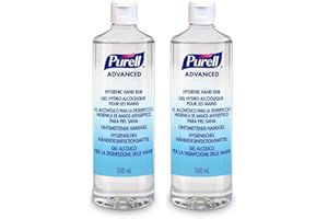 PURELL ADVANCED Hand Sanitiser 500mL flip-top 2 PACK | 2 x 500mL