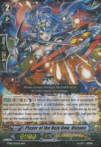 Cardfight!! Vanguard TCG - Player of the Holy Bow, Viviane (BT06/005EN) - Breaker of Limits by Bushiroad Inc.