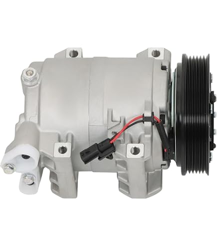 AC Compressor With Clutch For Nissan Frontier, Xterra, Suzuki Equator – Pre-Filled With Oil, Quiet & Durable Replacement
