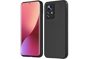 Agedate für Xiaomi 12/12X Hülle, Ultra Dünn Silikon Handyhülle Kompatibel mit Xiaomi 12X, Weich TPU Slim Kratzfest Schutzhülle, Robuste Stoßfest Fallschutz Rundumschutz Bumper Case Cover