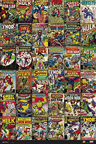 Grupo Erik Editores Poster Marvel Comics Classic Covers