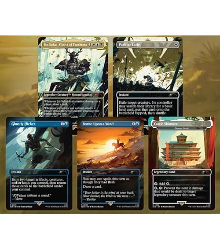 MTG Secret Lair x Ghost of Tsushima (Foil Edition) : Amazon.ae: Toys