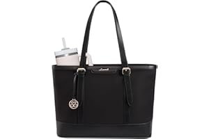 LOVEVOOK Handtasche Damen Groß, Shopper Tasche Arbeitstasche Laptoptasche 15,6 Zoll, Lehrertasche Aktentasche Schultertasche Taschen Women Handbags Tote Bag für Uni Büro Schule Business