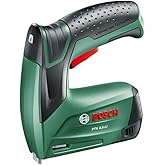 Bosch PTK 3,6 LI Ak&uuml;l&uuml; Zımba Veya &Ccedil;ivi Tabancası Ptk 3, 6 Li, Yeşil