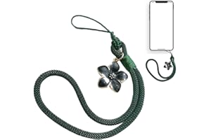 WOXJENA Pendentifs pour Téléphones, Bijoux de Telephone Portable, Bracelet Telephone, Dragonne de Téléphone, Charme de Téléphone Femmes Filles
