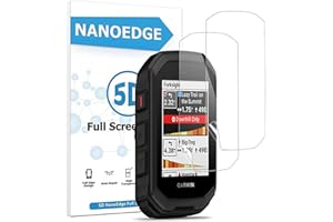 carinacoco 2 Pack Screen Protector for Garmin Edge MTB, Ultra Thin HD Clear Soft Toughness Premium Shatterproof Anti-Scratch No Bubbles Touch Sensitive EPU Film for Garmin Edge MTB